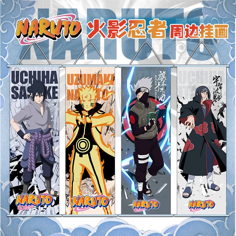 Poster Adesivo Anime Naruto Kakashi Hokage - Cogumelo Corp