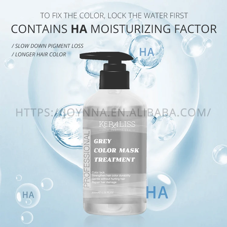 
 Восстанавливающий кондиционер, шампунь без выцветания и сохраняющий седые цветные маски, маска для окрашивания волос  