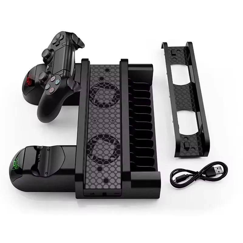 PlayStation4 - PS4 PRO 本体 充電ドック スタンド付き デュアルドック PS4 コントローラー 充電 スタンド Pro 充電器