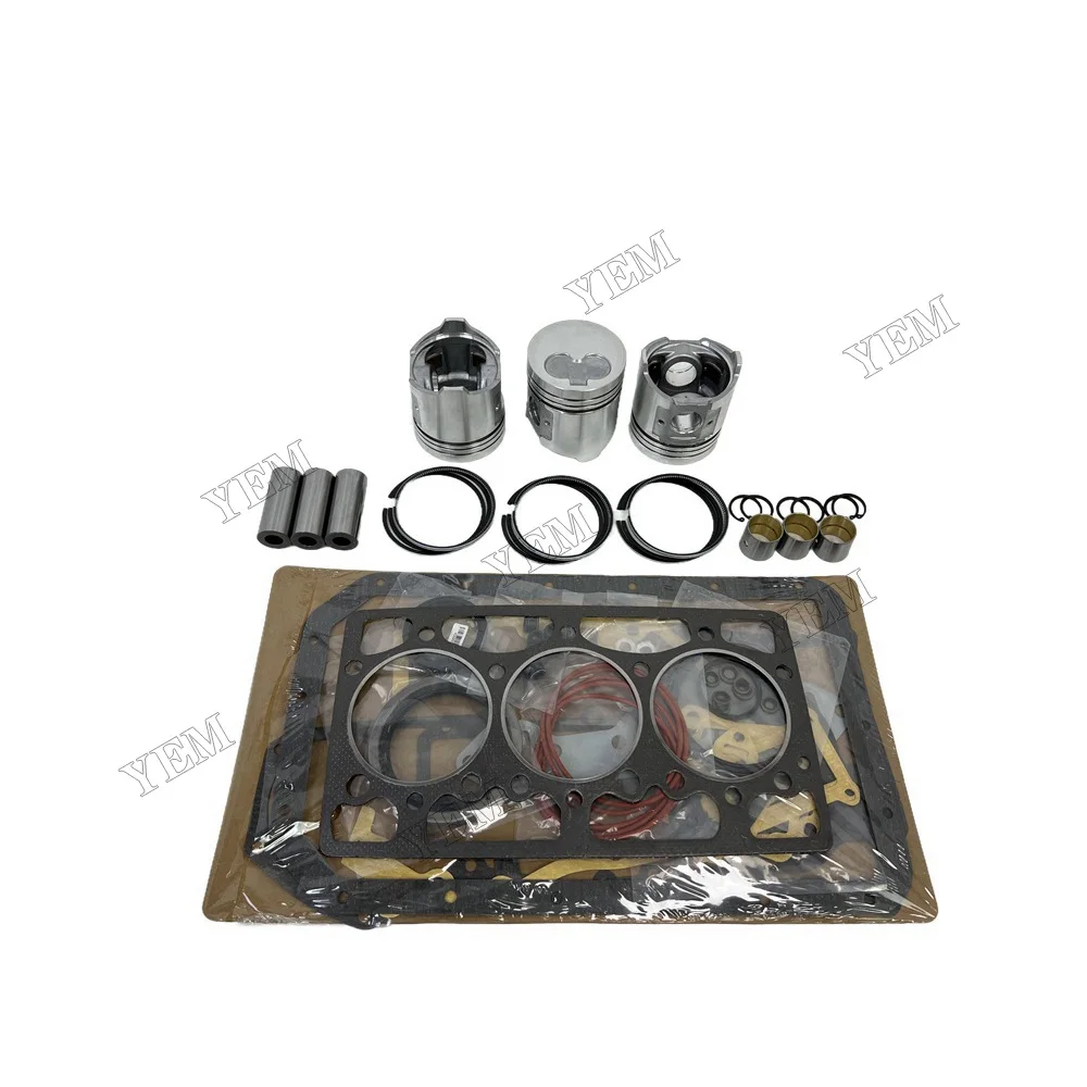 For Komatsu 3D94 Engine Overhaul Kit With Piston Rings Cylinder Gasketss Replacement OEM Engine Parts 2