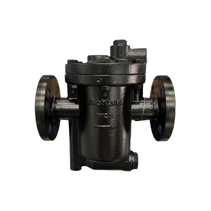 Convenient Inverted Bucket Steam Trap for Transportation Manufacture Corrosion-Resistant Manual Valve