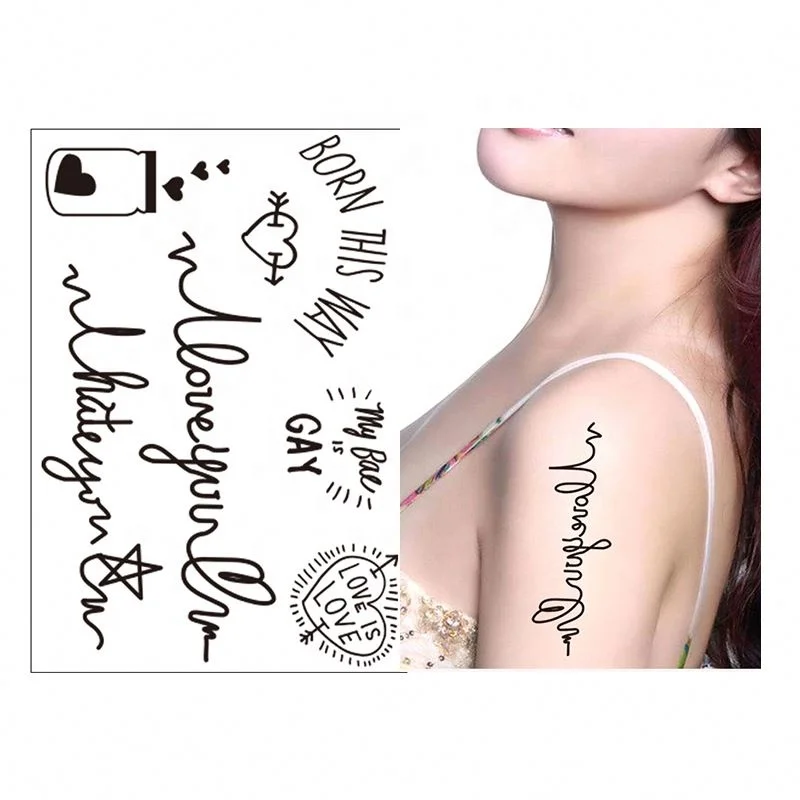 2021beautysticker Online Sale Latest High Quality Simulation Body Art Tattoo  Stickers - Buy Body Tattoo,Tattoo Stickers,Body Art Product on 