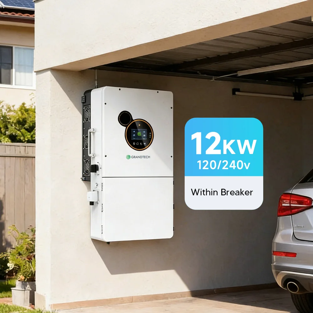 inverter ibrido solare fuori rete da 5 kVA, 4 kW, 12 kW, 11 kW, 6,2 kW, 12 kW; inverter ibrido solare monofase/split-phase da 120 V, 6 kW, 5 kW, 4 kW, 3 kW, 10 kW, 10 kW