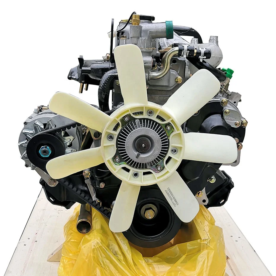 Thành Nguyễn　4台まとめ Long Bare Engine for JMC JX493ZLQ5A - ISUZU 4JB1T Diesel