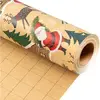 Brown Kraft Santa Flower