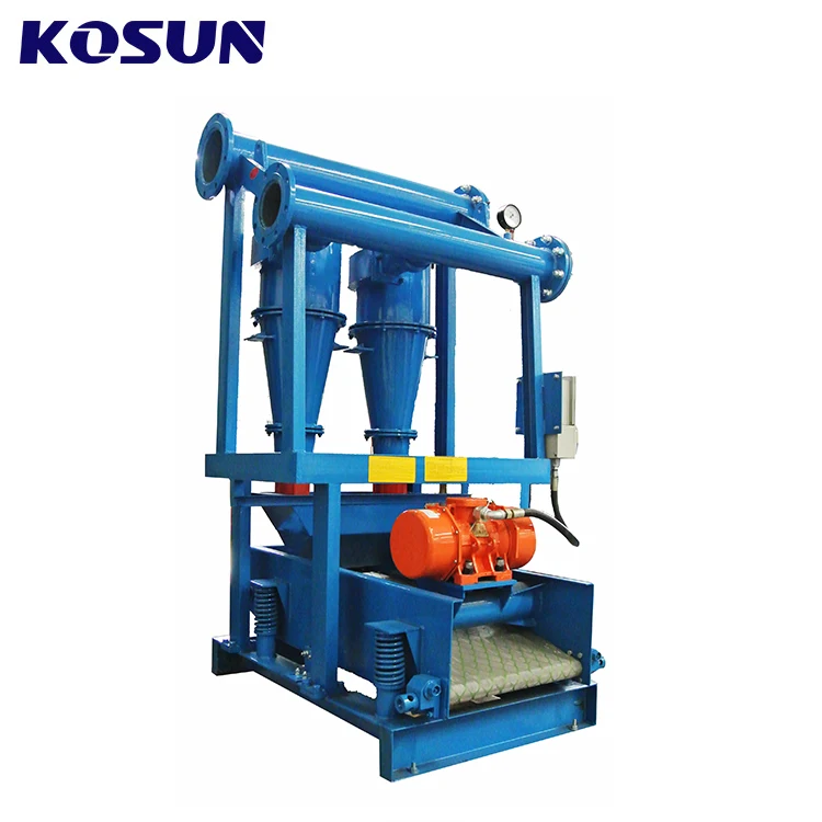 KOSUN Desander for HDD Mud and Bentonite Recycling