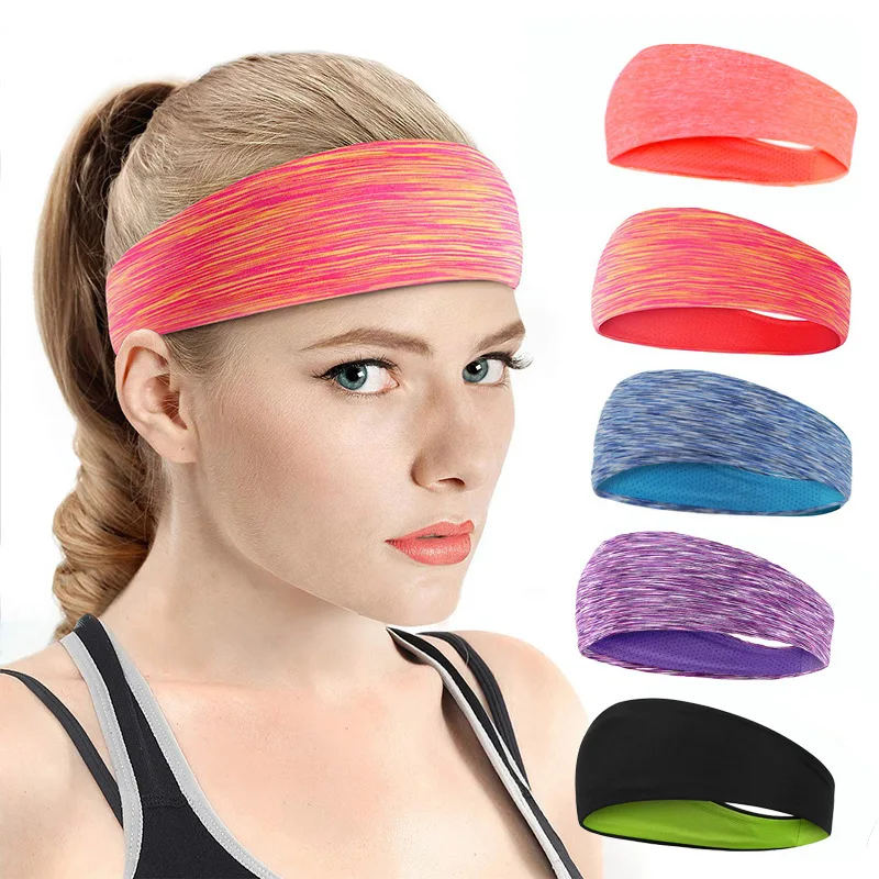 CHOOYOU ODM банда эластичная поглощающая пот для бега противоскользящая повязка на голову Для Фитнеса Йоги баскетбола спорта резинка для волос
