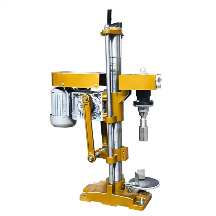 Customized Small Manual Semi Automatic Plastic Glass Wine Bottle Screw Capping Water Honey Perfume Rotary Capping Machine