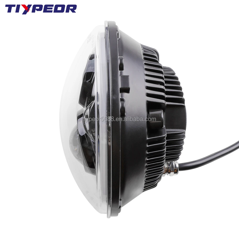 product tiypeor dot e mark 7 inch led headlight for land rover defender 90 110 lighting system accessories for motorcycle headlight-5