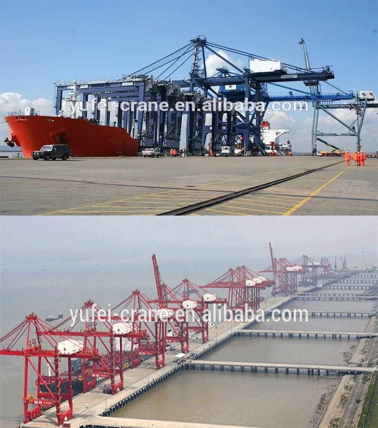 60Ton Shore Quay Container Gantry  Port Crane Ship to Shore Quay Model Shipyard Crane