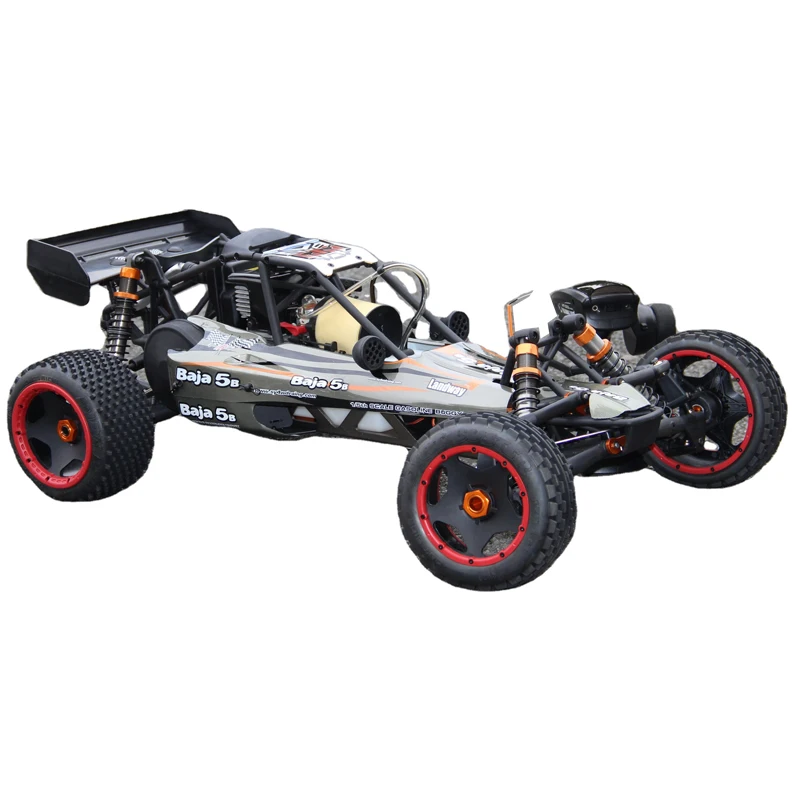 SY-4WD 1/5 Scale Gas Powered RC Car Toy - 30.5cc Engine, 80km/h