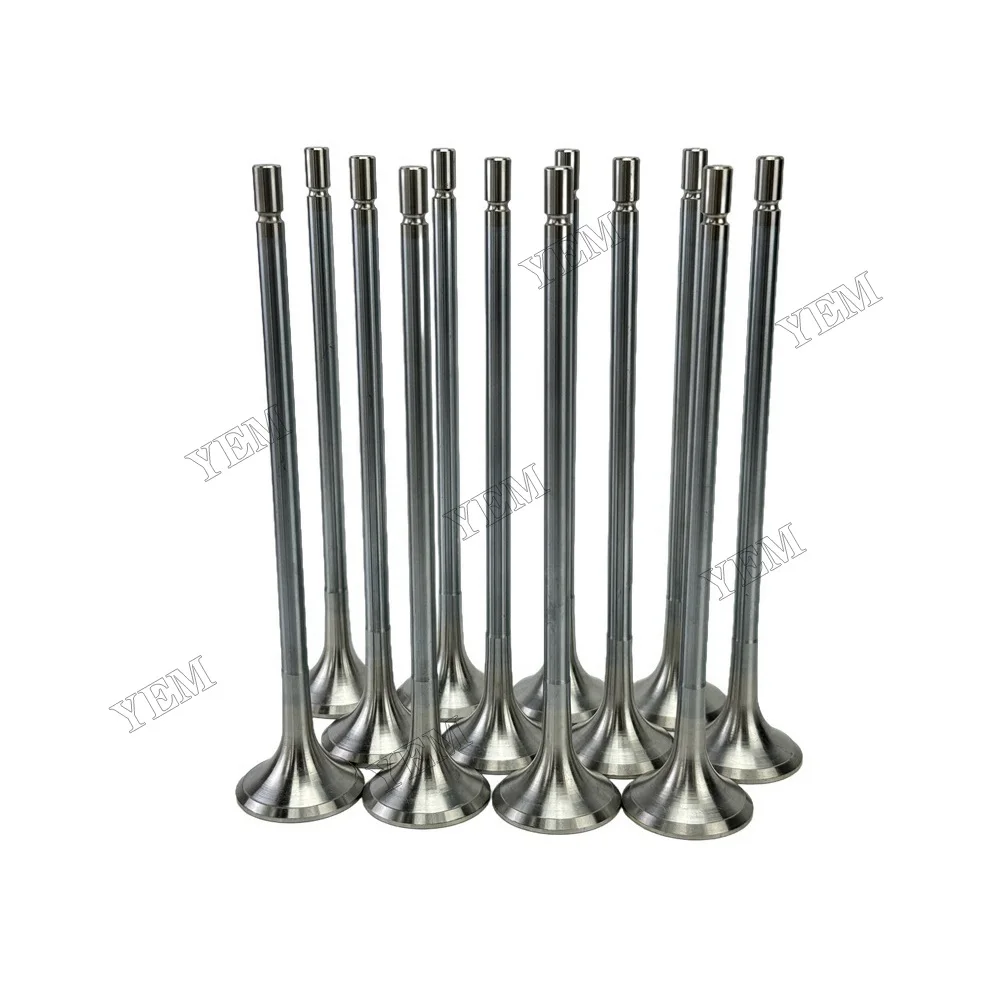 D12D Exhaust Valve Engine Parts Fits for Volvo Replaces 2