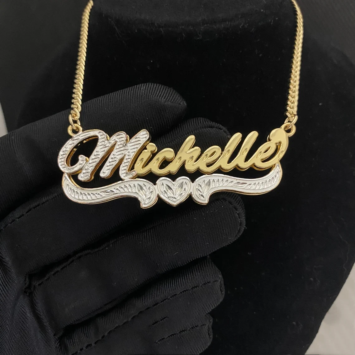 Designed Fashion Jewelry Custom Any Name Letters 18K Gold-plated