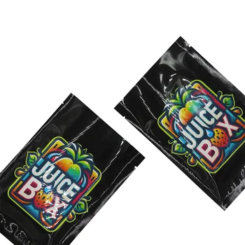Custom Design Biodegradable Aluminum Foil Mylar Bags Heat Sealable Open Top Pouch Tea Jelly Candy Coffee Bags for Business