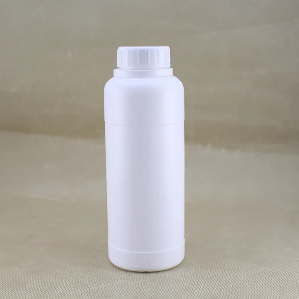 High Quality Liquid Fertilizer HDPE 1 Litre Plastic Bottle 1000ml With Screw Tamper Ring Cap