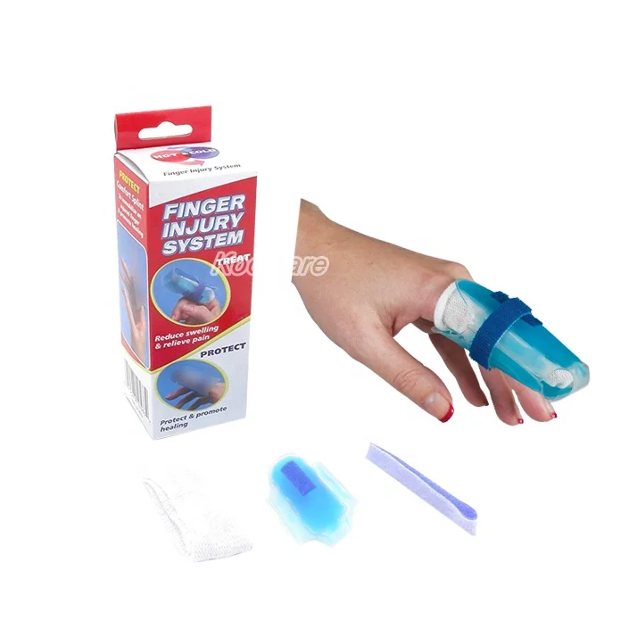 Finger And Toe Cold Gel Ice Pack. Compression Cold Pack For Fingers And