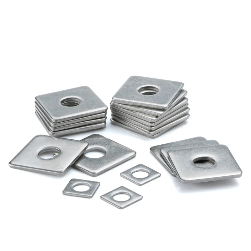 Hot Dip Galvanized Square Washer M36 M39 M52 Square Washer Din436 For