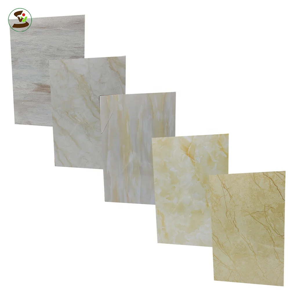 New Design Anti Scratch Waterproof Polymarble Sheet Pvc Marble Wall Panel Price