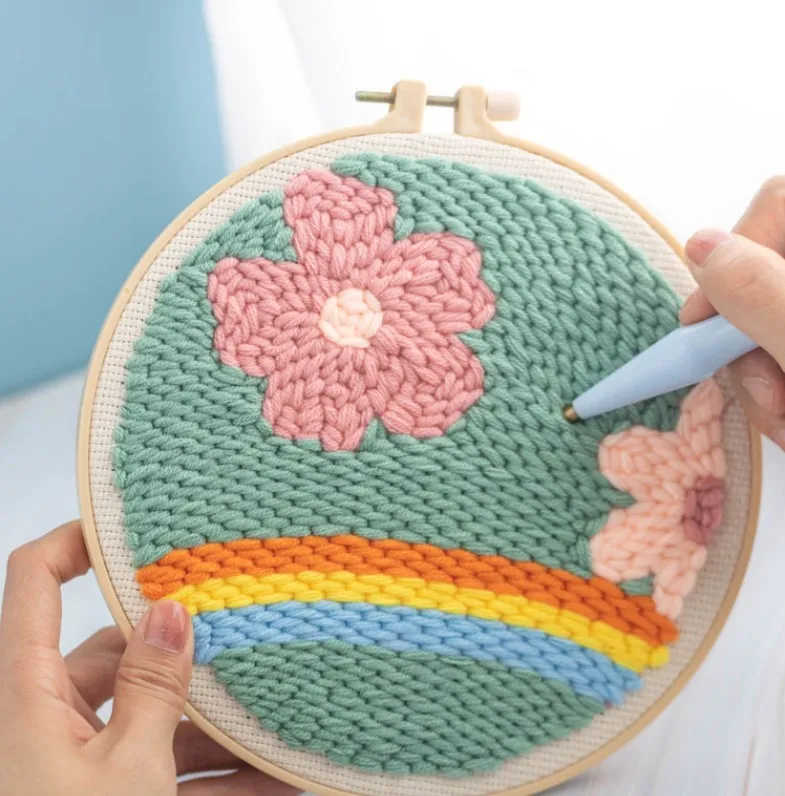 Wholesale Diy Embroidery Flower Needlework For Beginner Cross Stitch