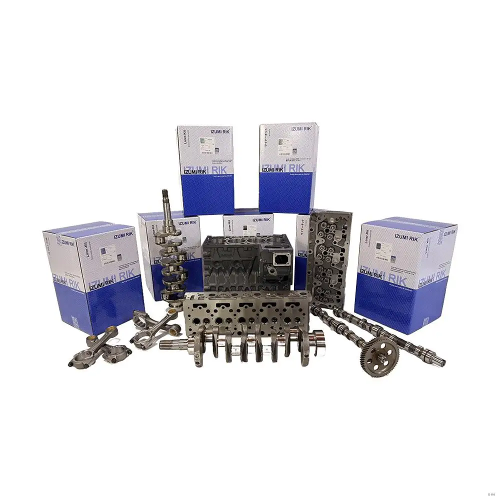 IZUMI RIK D34 Cylinder Block Assembly Series for Doosan Heavy Duty Engine Parts