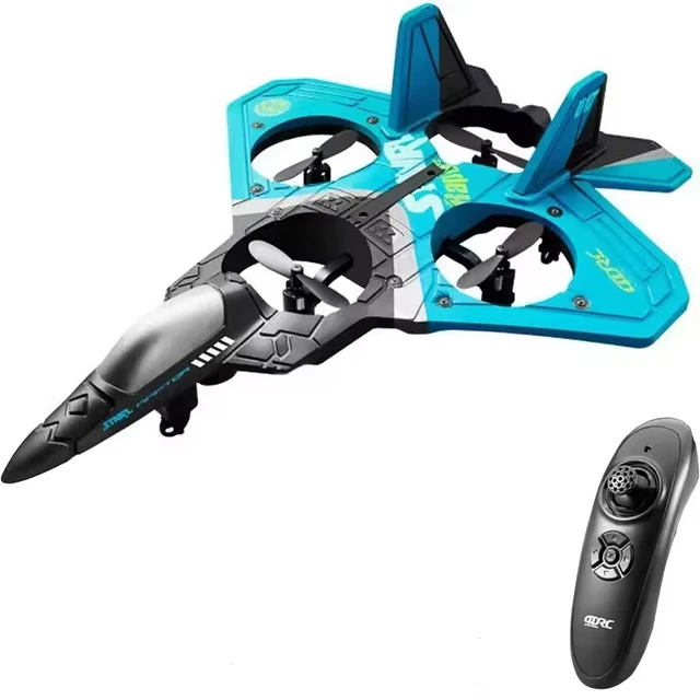 Kids Rc Automatic Obstacle Avoidance Plastic Quadcopter Plane Toy Remote Control Model Aircraft For Sale