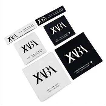 Customized Chinese Made Satin Ribbon Woven Labels Collar Labels and Trademarks Customized Labels