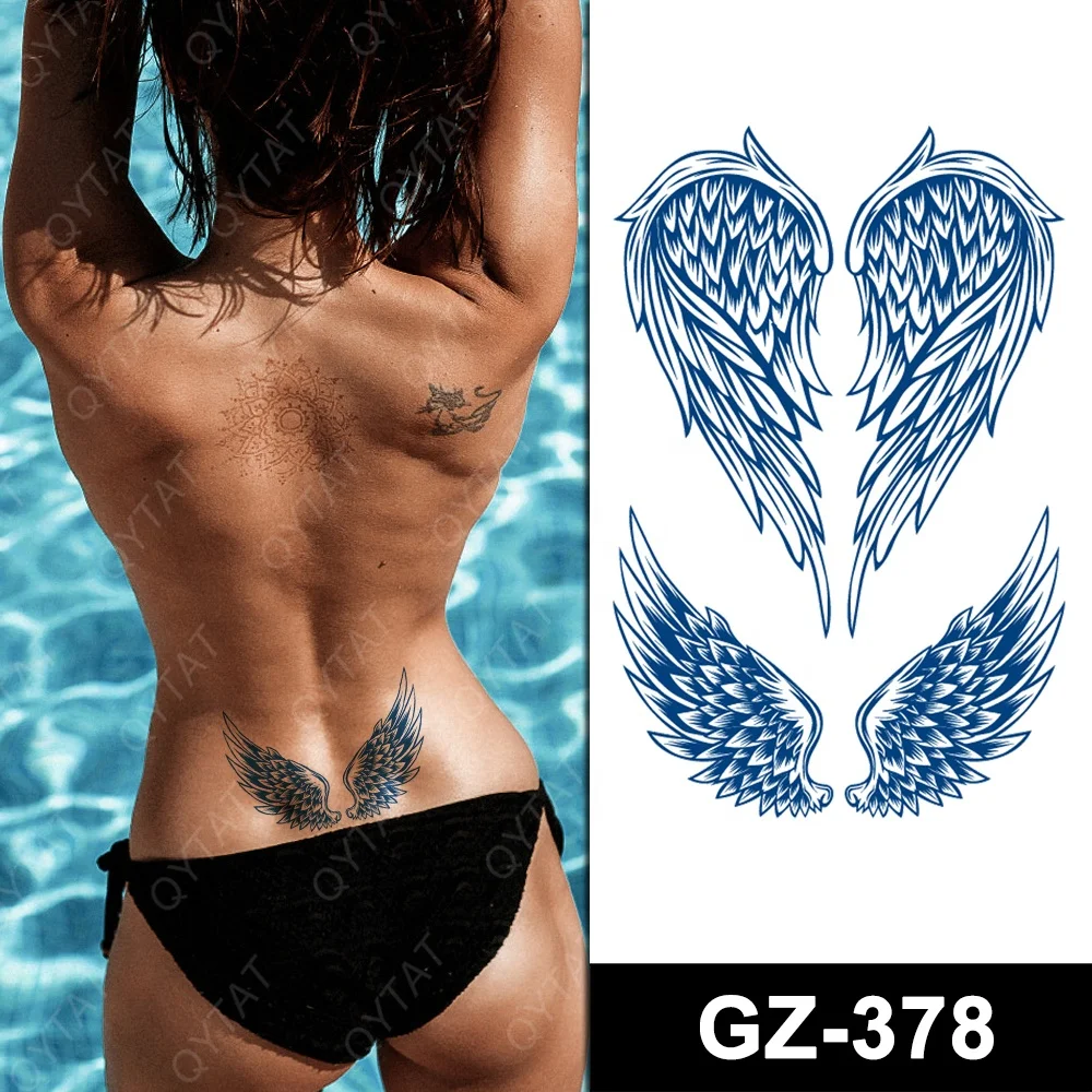 Customized 100% Plant Based Long Lasting 2 Weeks Waterproof Sweatproof Fake Herbal Juice Semi Permanent Custom Jagua Tattoo