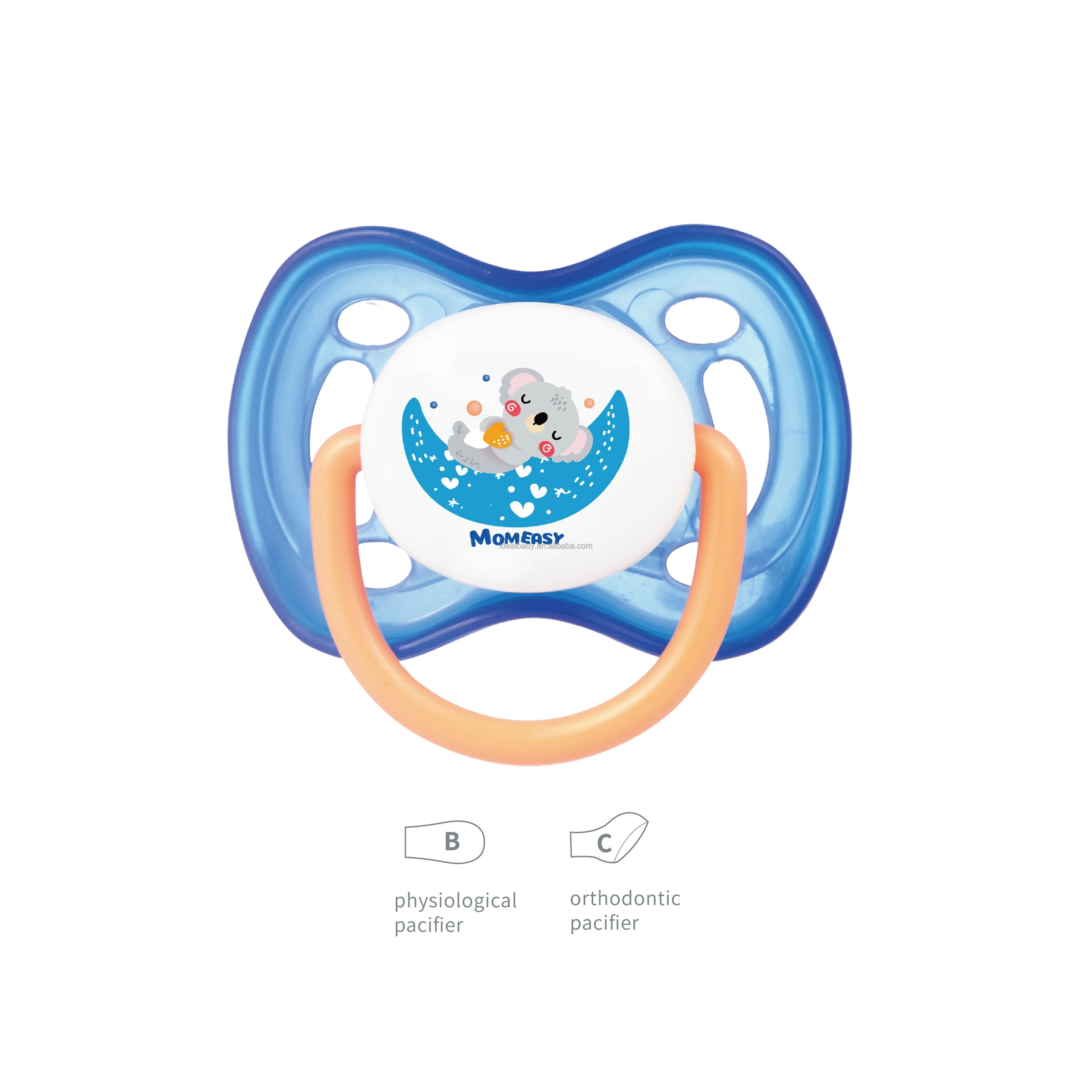 Bpa Free Baby Pacifier Night Pacifier Silicone Soother Glow In The Dark