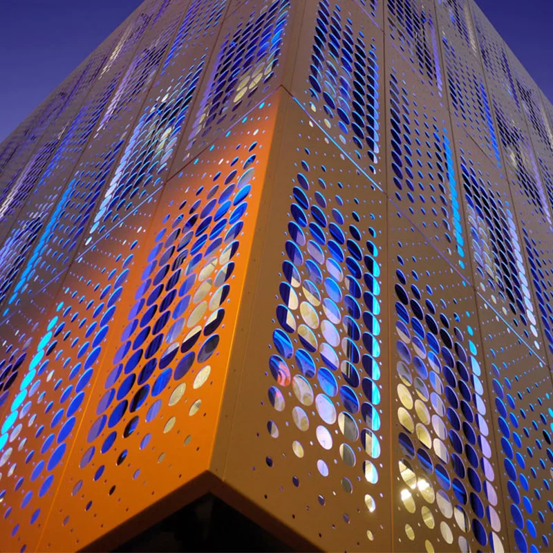 Wall Cladding System Aluminum Composite Panels  Concrete Cladding New Laser Cutting Decorative Wall Cladding