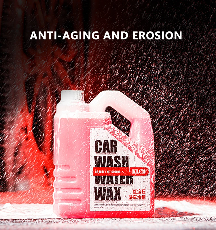 Klcb Carnauba Wash & Wax Car Cleaner Wash Liquid Foam Wash Shampoo 3 In
