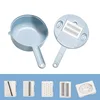 New round wheat straw 8-piece set