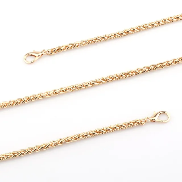 Custom Stainless Steel Bag Chain, Alloy Metal Chains Plated Metal Chains for Handbag