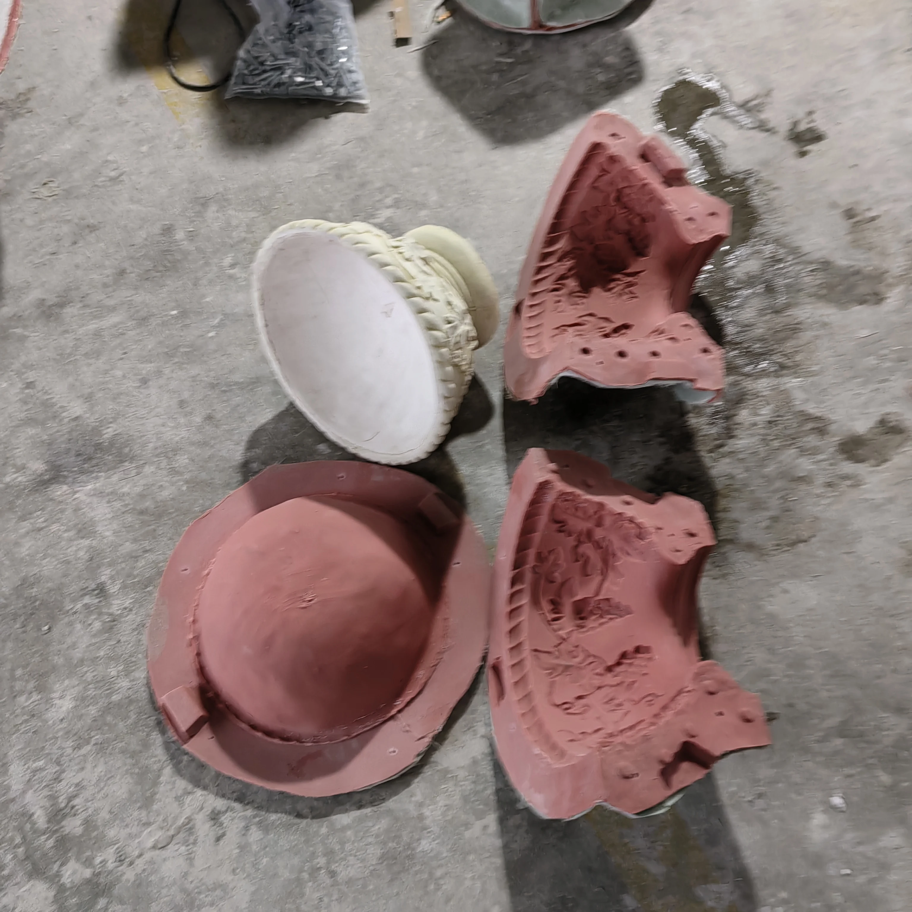 Concrete Silicone Rubber Molds for Concrete Wash Sink