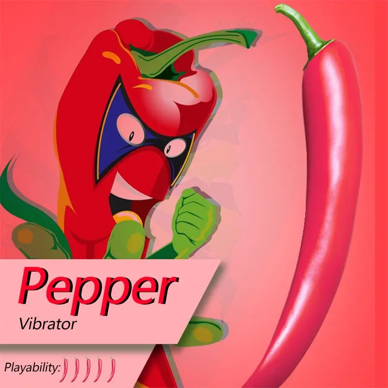 pepper sex toy Amazon.com: Emojibator | Chili Pepper Personal Massager | 10 Vibration  Settings | Waterproof Vibrator | Medical-Grade Body Safe Silicone main image 0