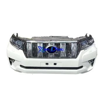 The most popular high quality led headlights for  Honda Overdo Prado complete front bumper with grille body kit