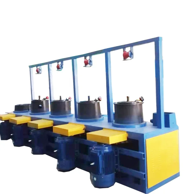 carbon steel & Low carbon steel and straight line Steel wire drawing machine for nail making machines