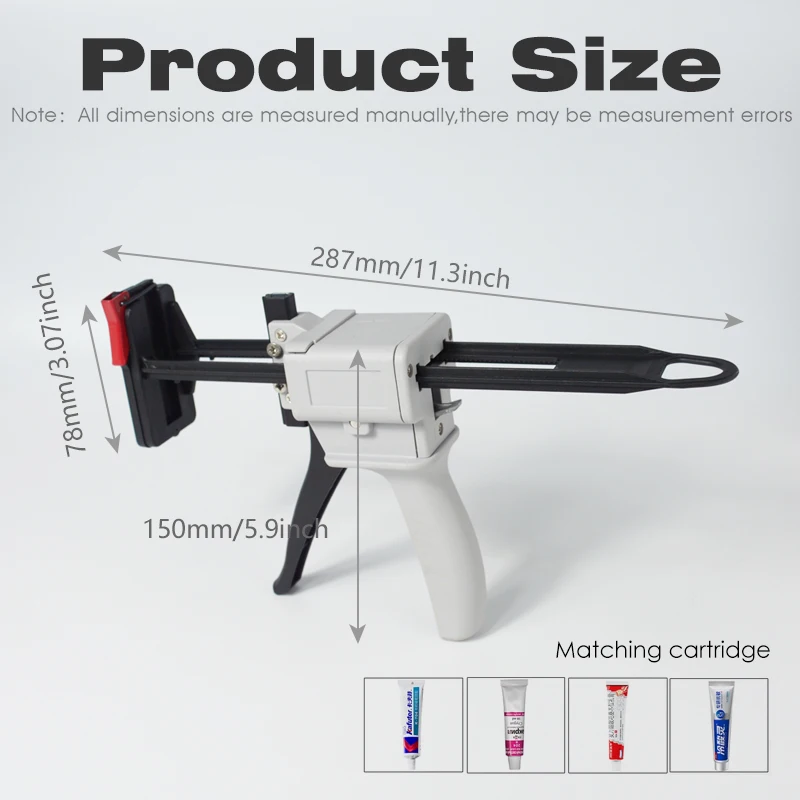Toothpaste Gun Par Manual Caulking Gun Manufacturer Price 100ml Toothpaste Glue Gun ...