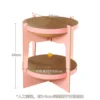 Árbol para gatos rosa de 2 niveles