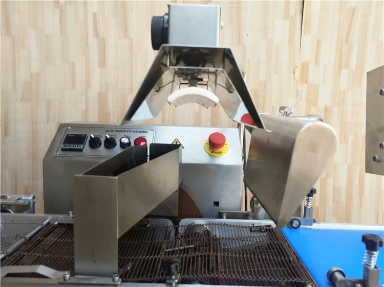 2021 Table Top Mini Chocolate Enrobing Coating Machine Small Chocolate