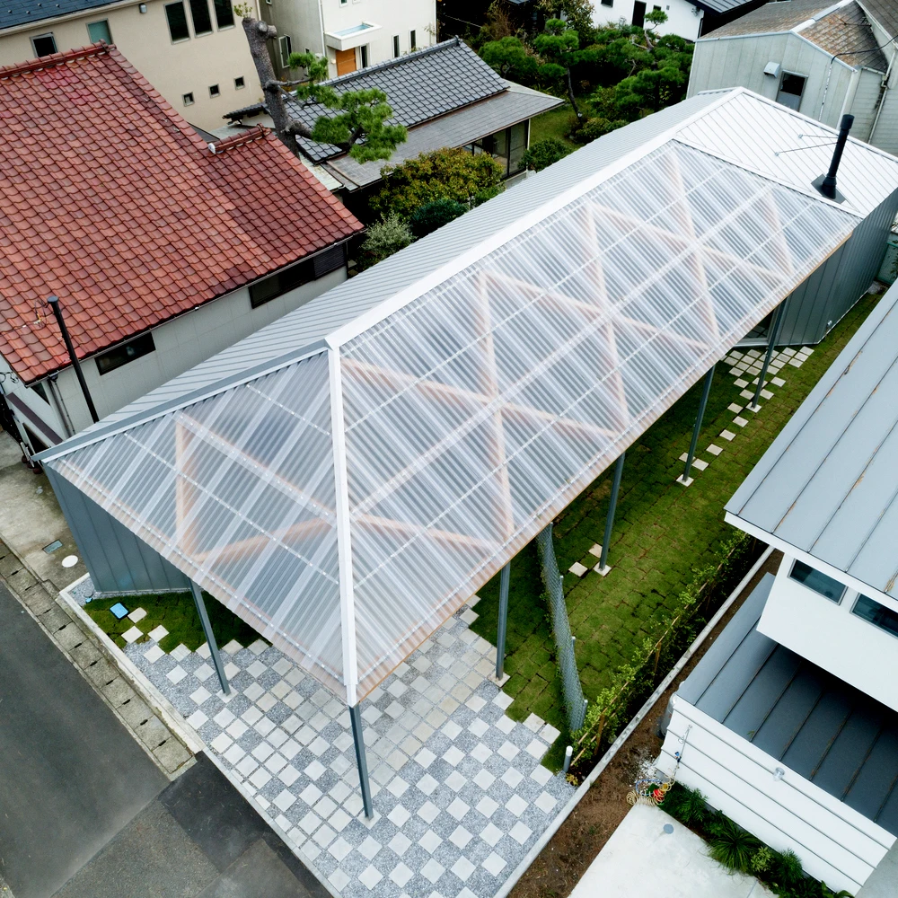 Factory Price Customizable Transparent Translucent PC Sheet Fiberglass Corrugated Roofing Daylighting Hotels Parks Warehouses