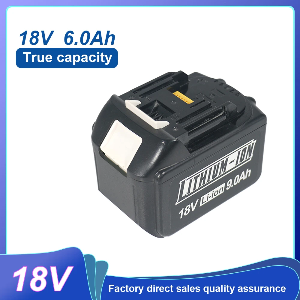 Brand Power Tool Replacement Battery 18650 5s3p 18V 6000mah 10C Discharging Rate 18v Lithium Power Tool Battery Pack