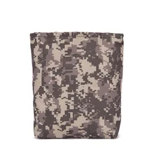 Foldable Molle Tactical Dump Drop Ammo Mag Bag EDC Recycling Magazine Pouch