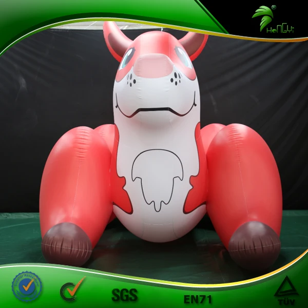 Hongyi Inflatable Cartoon Sexy Red Fox Toy Hot Sale Japanese Anime Giant Inflatable Fox 