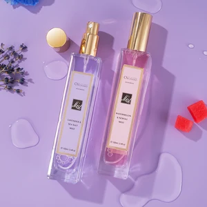 Custom 100ml OEM Body Spray Relieve Tired Skin Lavender & Sea Salt Scent Body Mist Spray