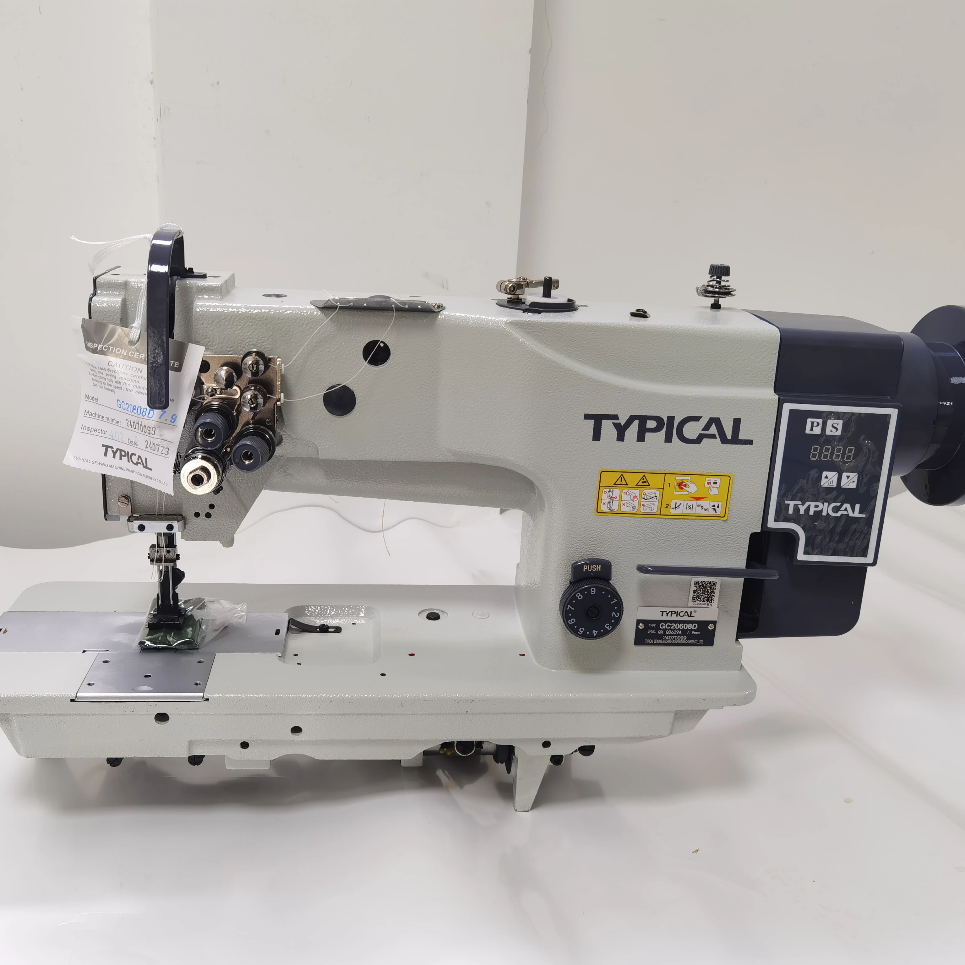 TYPICAL GC20608-1D Single Needle Sewing Machine - Electronic Flat