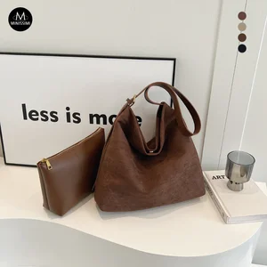 Casual Tote Fashion Bolsas Femininas Soft English Style Tote Bag Shoulder Bags for Women