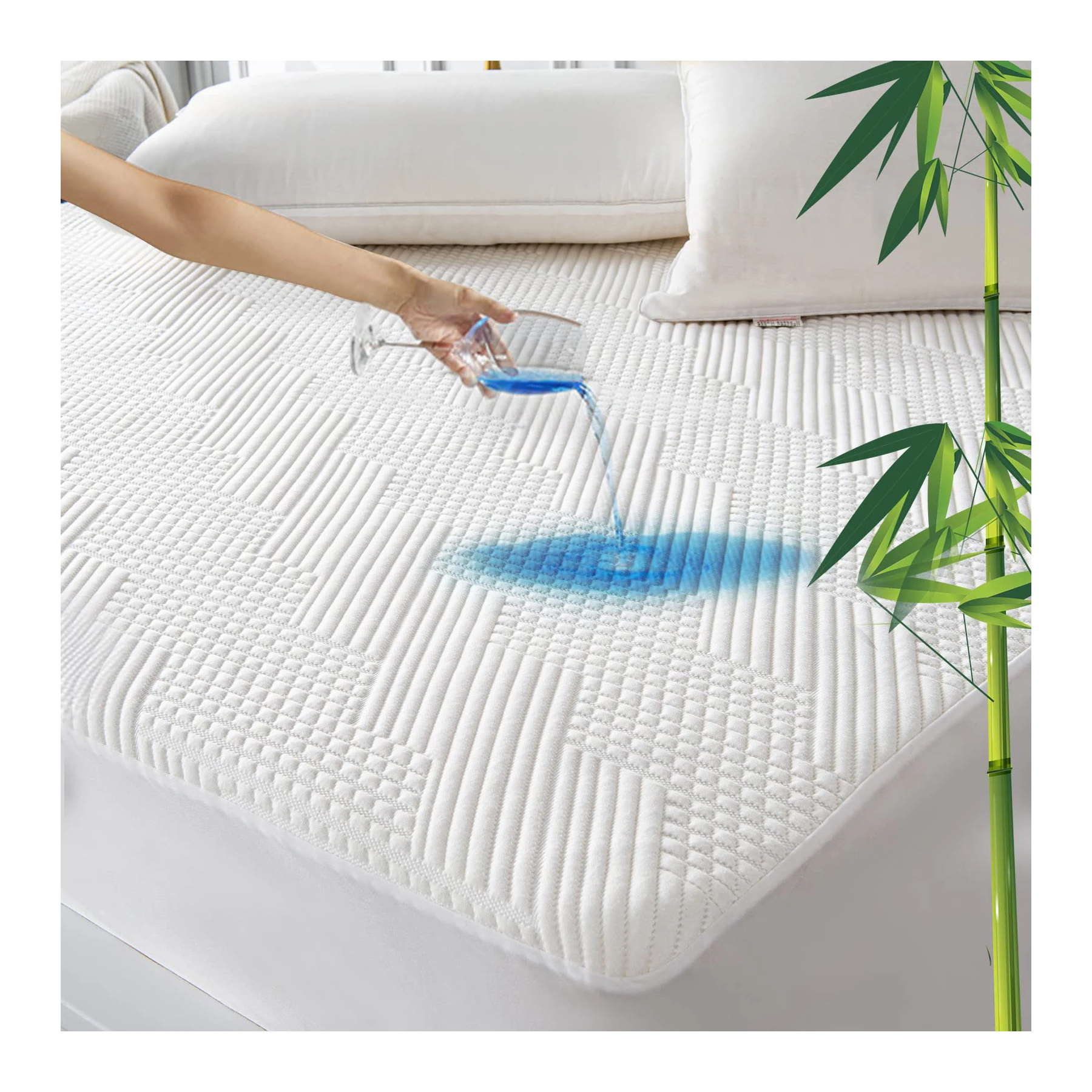 Breathable Bamboo Cooling 3D Air Fabric Mattress