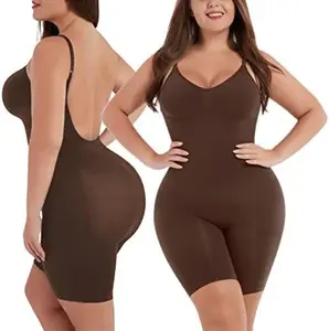 Seamless Shapewear Large Size Women's Waist Slimming Hip Lifting Tight Jumpsuit Women's Underwear Plus Size Shapers