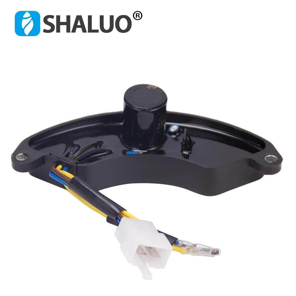 Regulador de voltaje autom&aacute;tico monof&aacute;sico 5kw 188 AVR, generador de gasolina, estabilizador de voltaje, caja de pl&aacute;stico