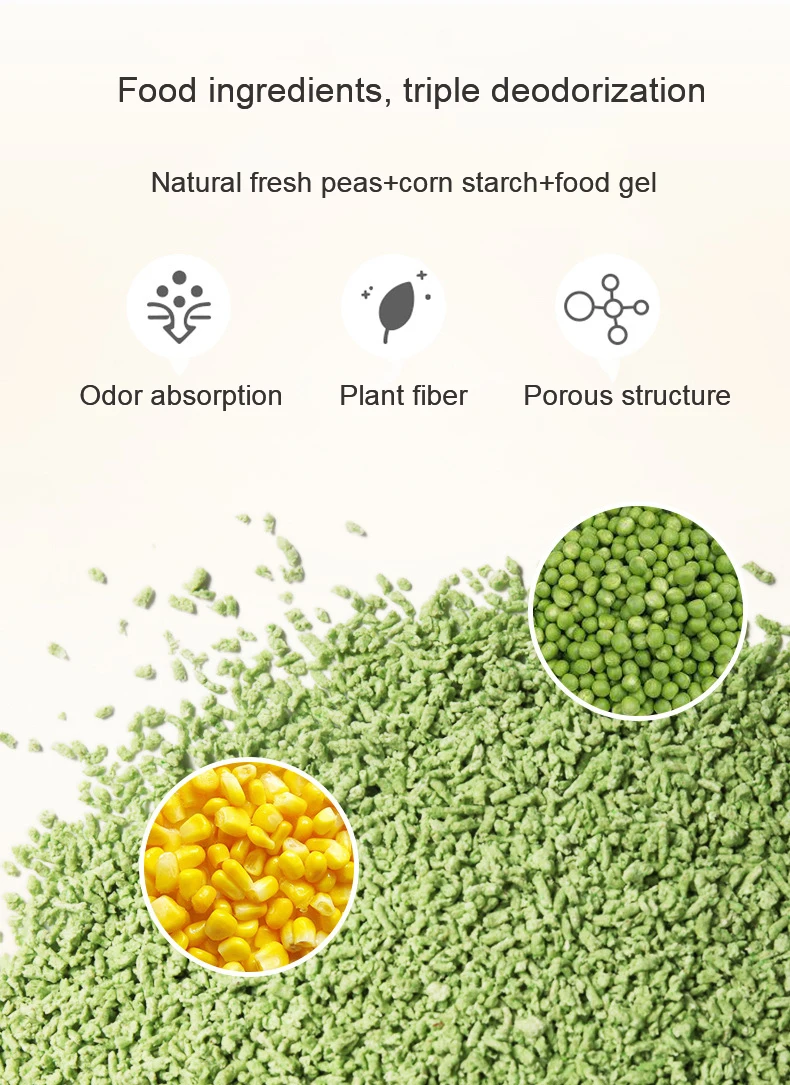 High Quality Wholesale Tofu Cat Litter Dissolvable Tofu Cat Litter Dust